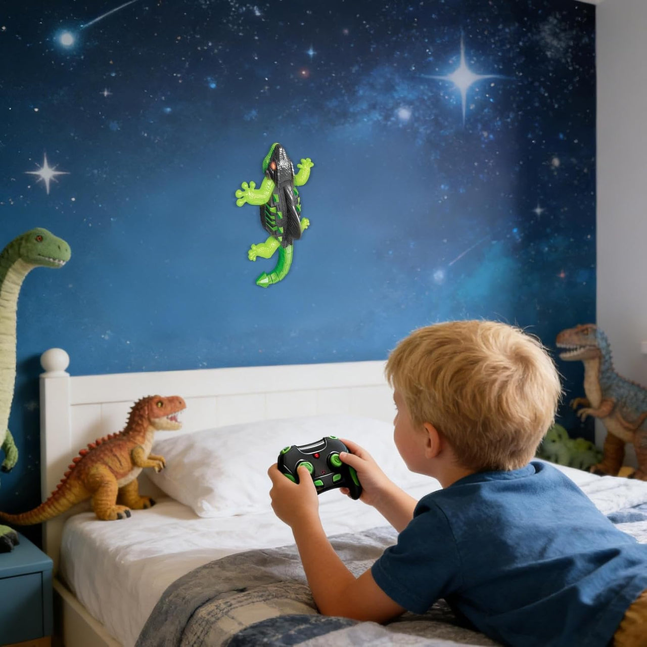 Remote Control Multi-functional Wall Climbing Lizard With Lights