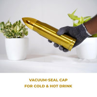 500ml Stainless Steel Crystal Water Bottle