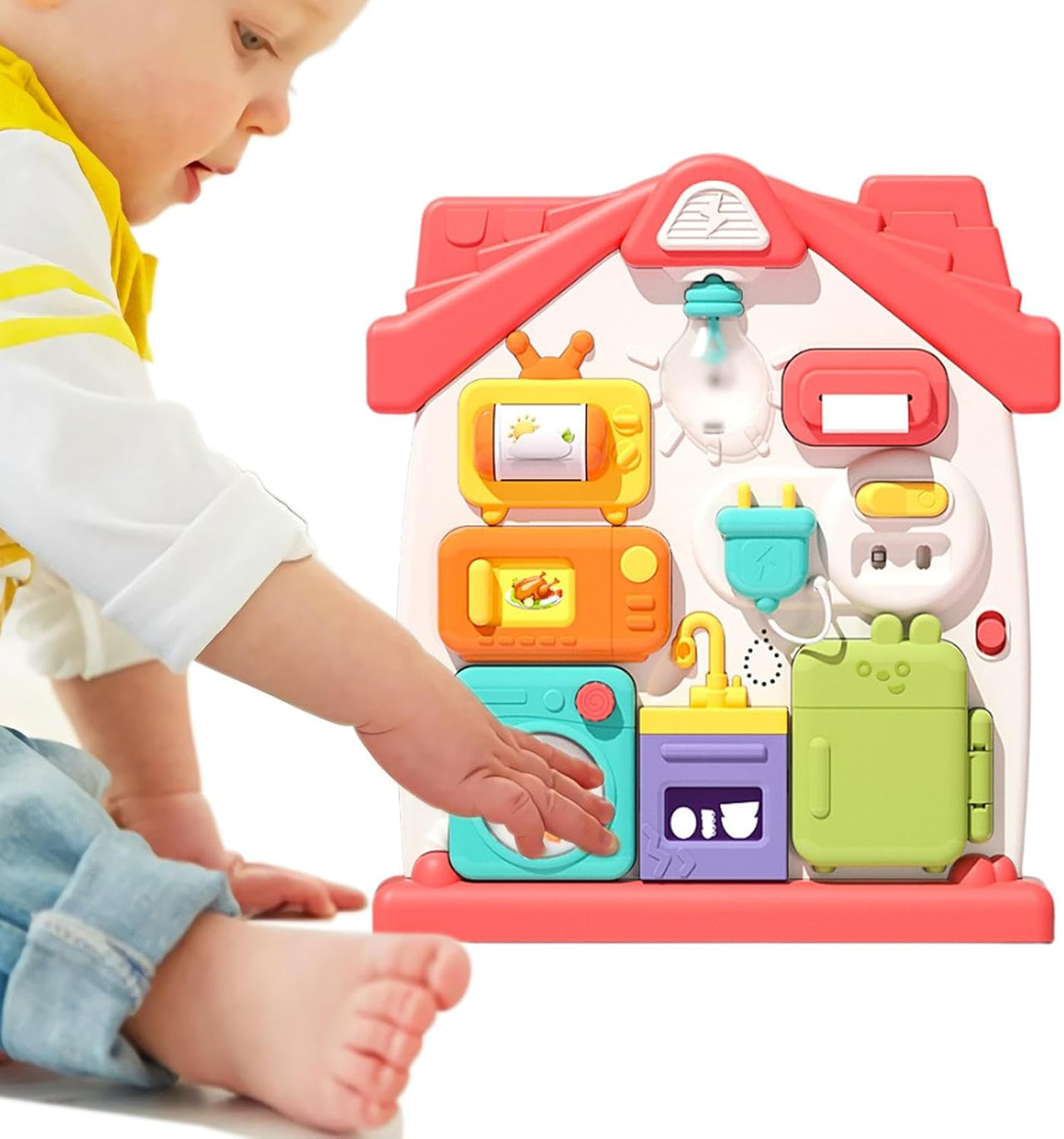 Multi-functional Montessori Puzzle Activity Board