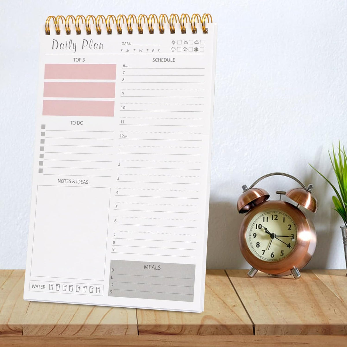 8* Inches 50 Pages Premium Daily Plan Diary
