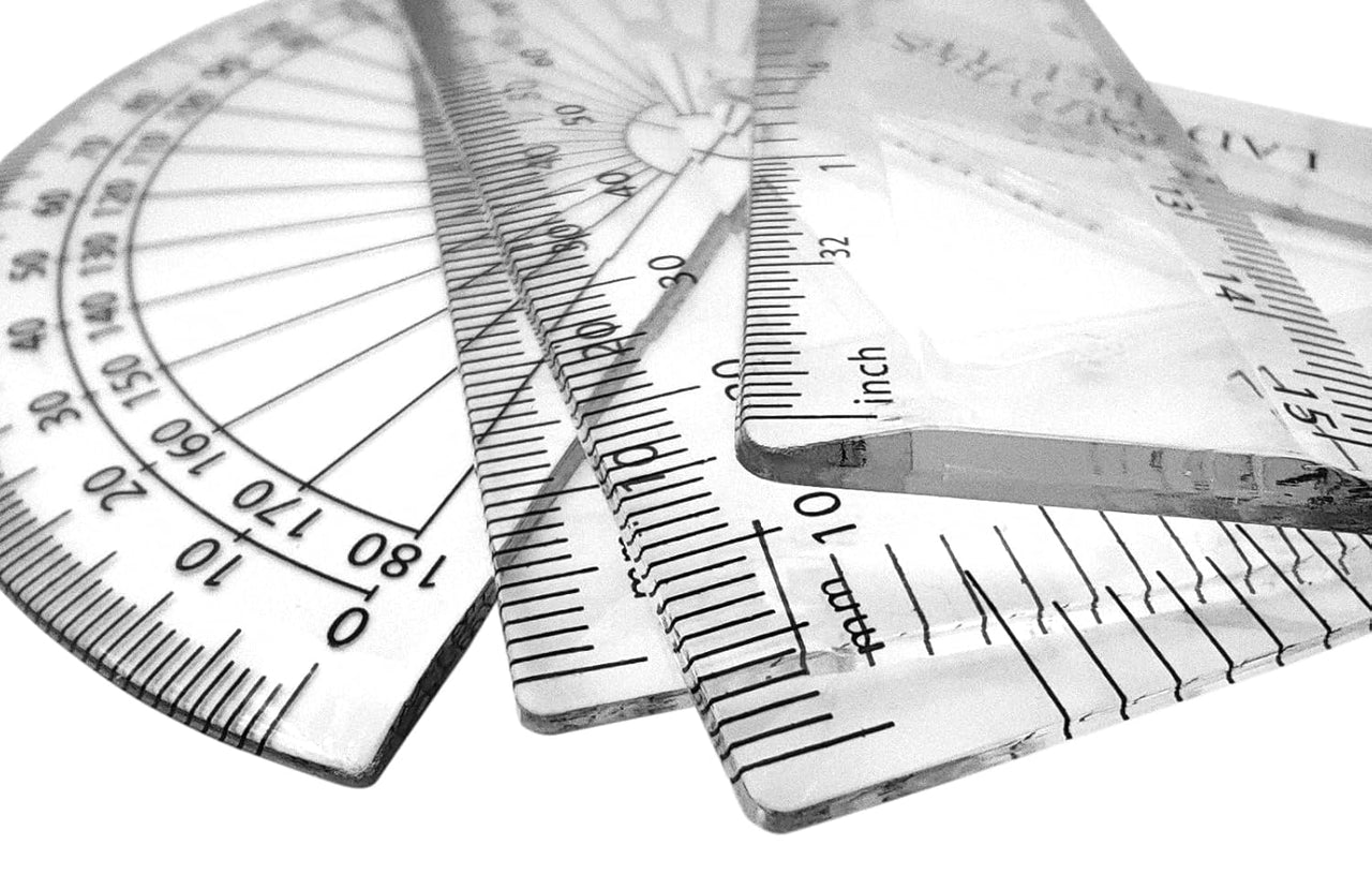 4Pcs Premium Quality Geometric Tools