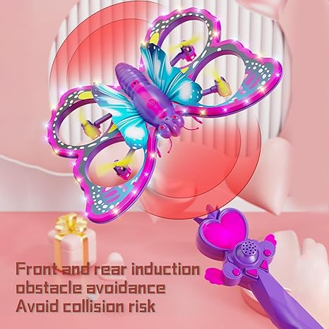 2.4G RC Magic Wand Flying Butterfly With Lights