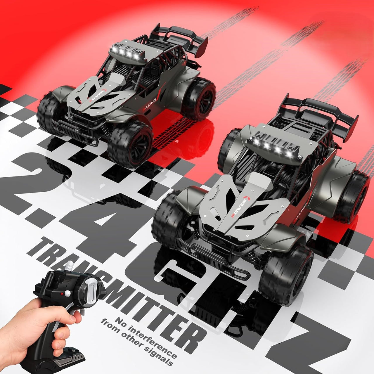 2.4GHz RC Alloy Off-Road Racing Model