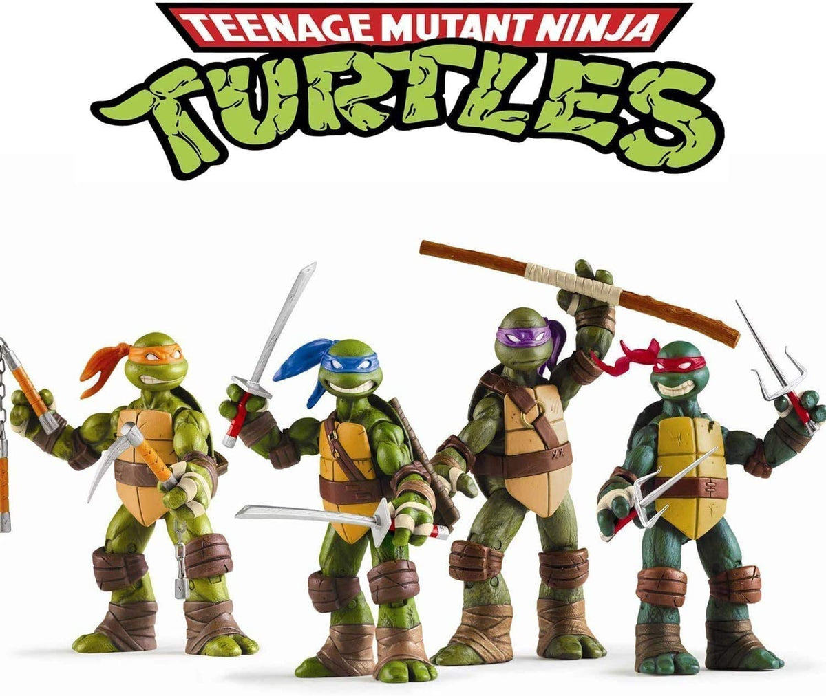 Fun Warrior Teenage Mutant Ninja Turtles-4Pcs