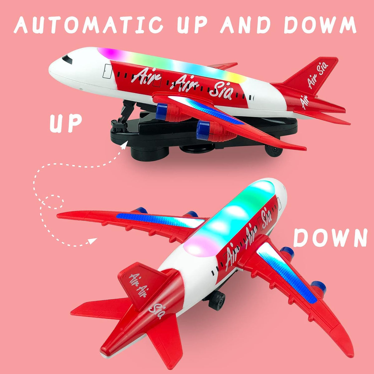 Battery Operated Airliner Toy With Light & Sound