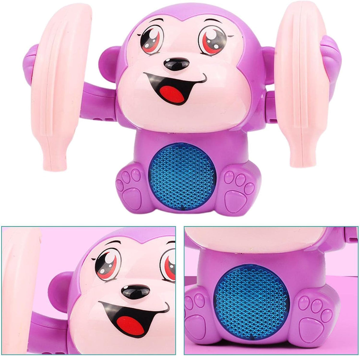 Electric Light & Sound Tumbling Monkey