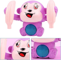 Electric Light & Sound Tumbling Monkey