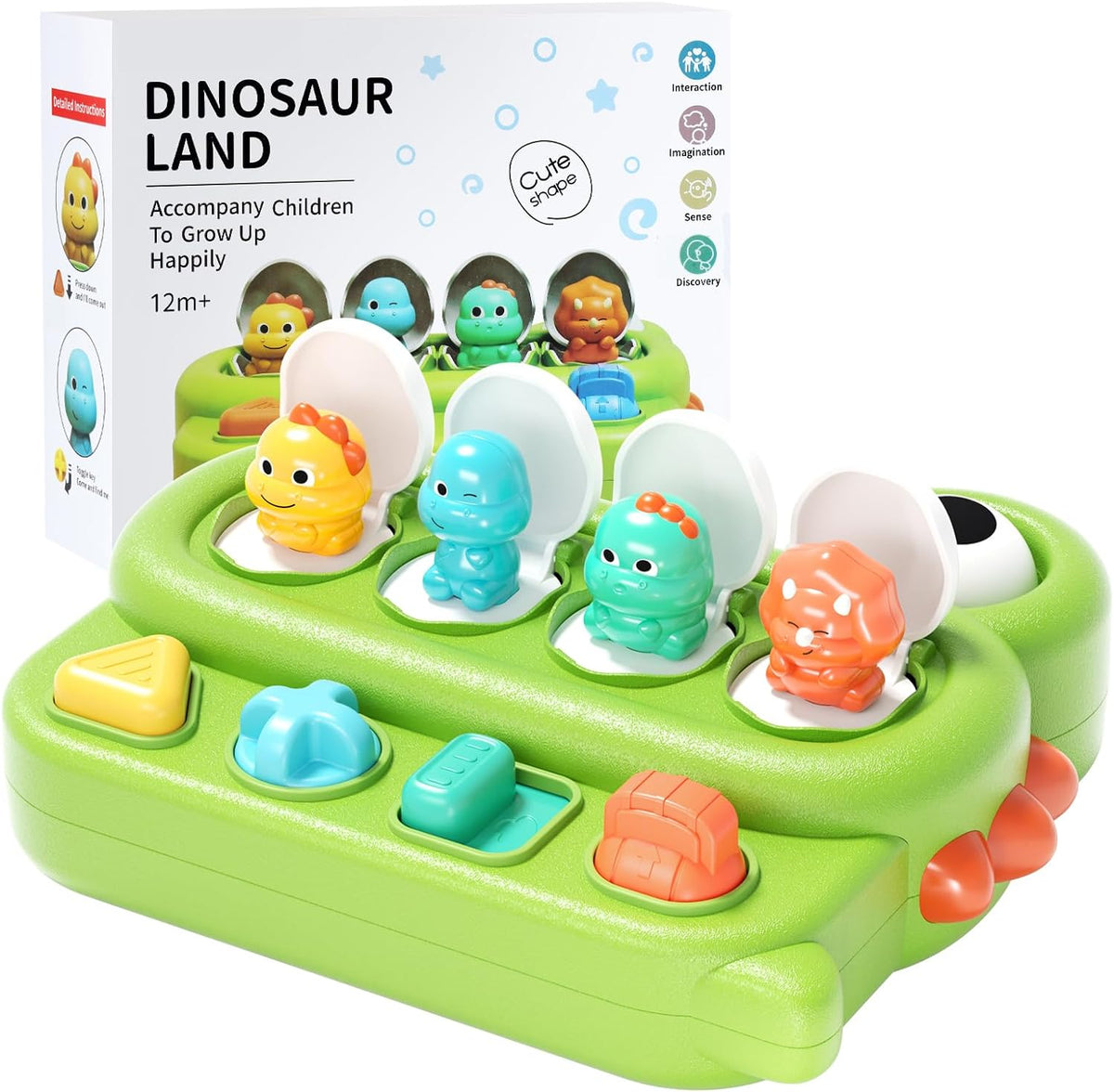 Dinosaur Land Pop-up Activity Toy