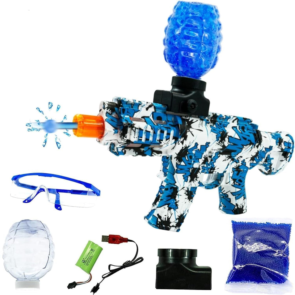 Rechargeable M416 Soft Bullet & Gel Blaster Gun