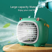 Rechargeable Little Monster Spray Cooling Fan