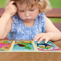 3in1 Magnetic Jigsaw Puzzle Book - Assortment