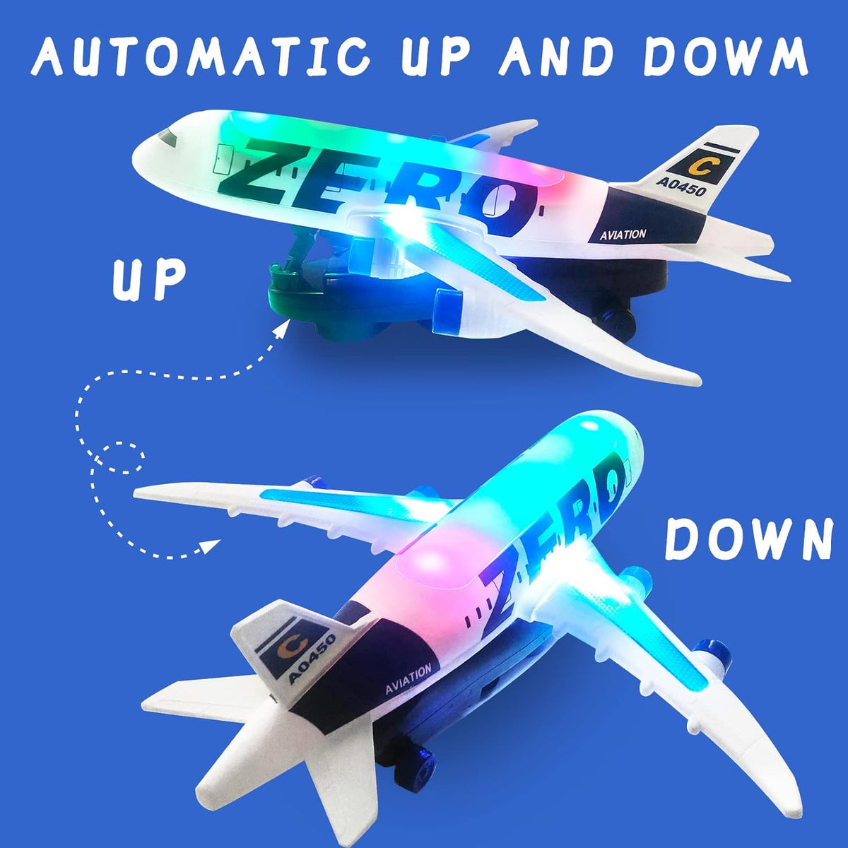 Zero Aircraft Toy With Lights & Sound