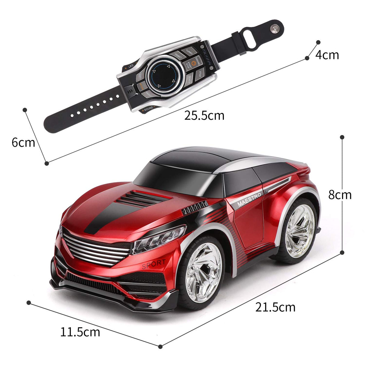 Voice Command R/C Car with Smart Watch Control