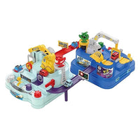 Manual Car Adventure Dual Version Track Set - 4Pcs Assorted Cars