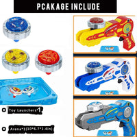 Deform Kids Dinosaur Bey Battling Top Burst Gyro Set