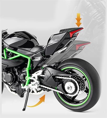 1:12 Diecast Kawasaki Ninja H2R Model Bike