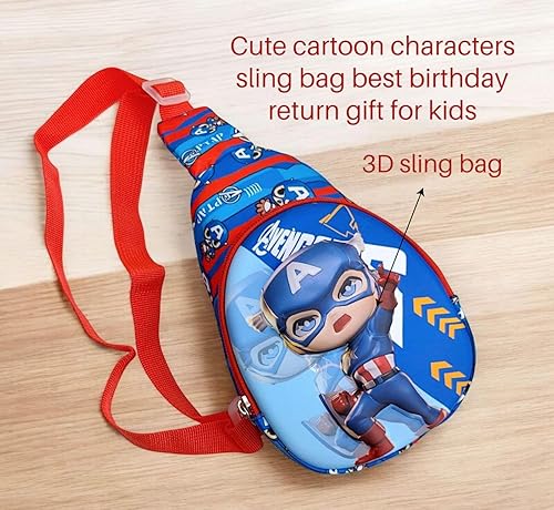 Mini Avengers 3D Shell Kids Sling Bag