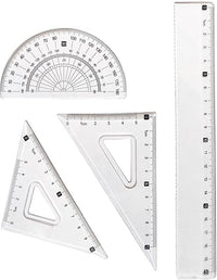 4Pcs Premium Quality Geometric Tools