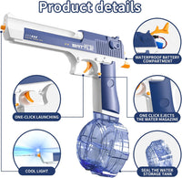 Rechargeable Desert Eagle Continuous Emission Water Gun