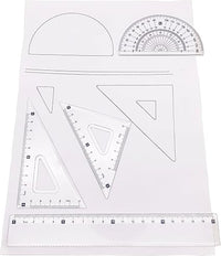 4Pcs Premium Quality Geometric Tools