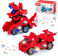 Electric Dinosaur Deformation Variant Car With Lights