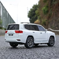 1:24 Diecast Toyota Land Cruiser SUV Model With Key