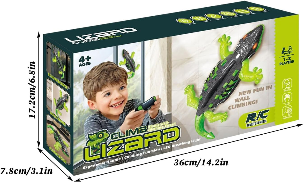 Remote Control Multi-functional Wall Climbing Lizard With Lights