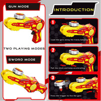 Deform Kids Dinosaur Bey Battling Top Burst Gyro Set