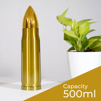 500ml Stainless Steel Crystal Water Bottle