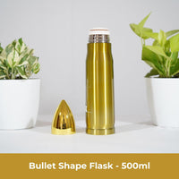 500ml Stainless Steel Crystal Water Bottle