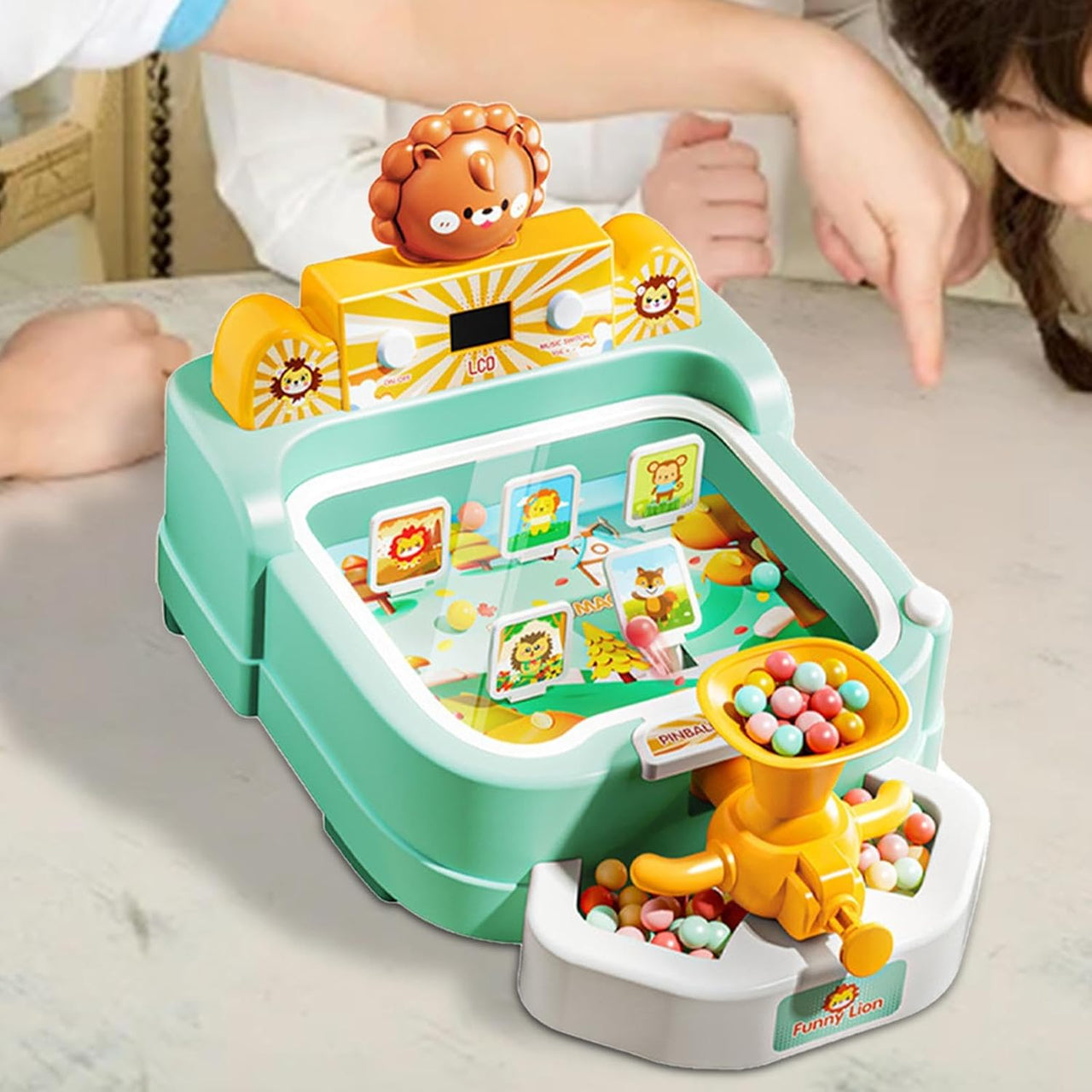 Cartoon Themed Pinball Shooting Machine