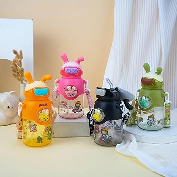 650ml Premium Rabbit Design Sipper Water Bottle
