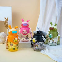 650ml Premium Rabbit Design Sipper Water Bottle