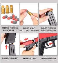 Thumbnail for Classic Glock Soft Bullet Toy Gun