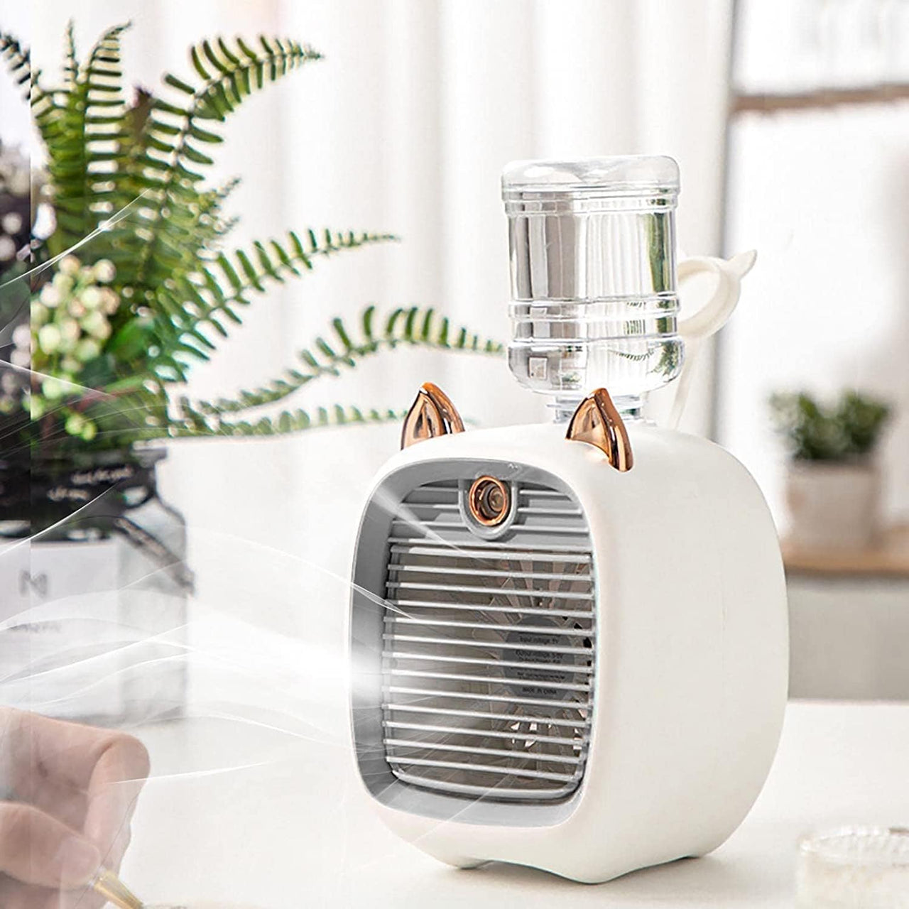 Rechargeable Fox Spray Cold Fan