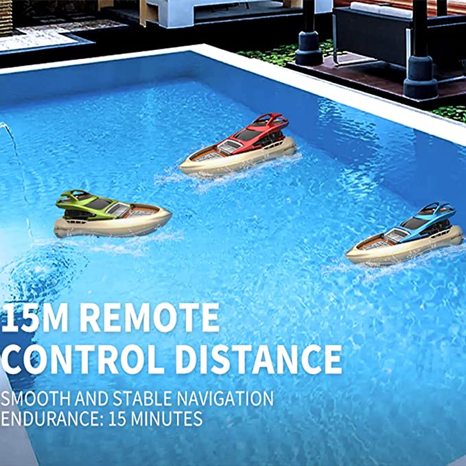Mini Fast RC Boat/Yacht with LED