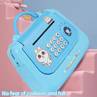 Girls Handbag Design Piggy Bank - Blue