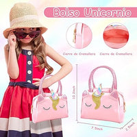 Realistic Unicorn Handbag Cosmetic Set