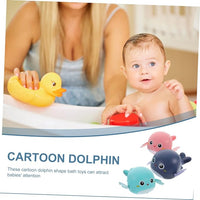 3Pcs Sea World Dolphin Bath Toy