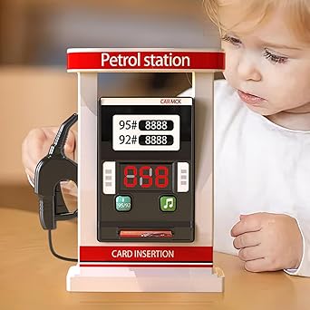 Battery Operated Kids Fuel Station Toy
