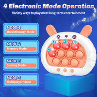 Multi-Modes Electronic Rabbit Pop Puzzle Game Machine