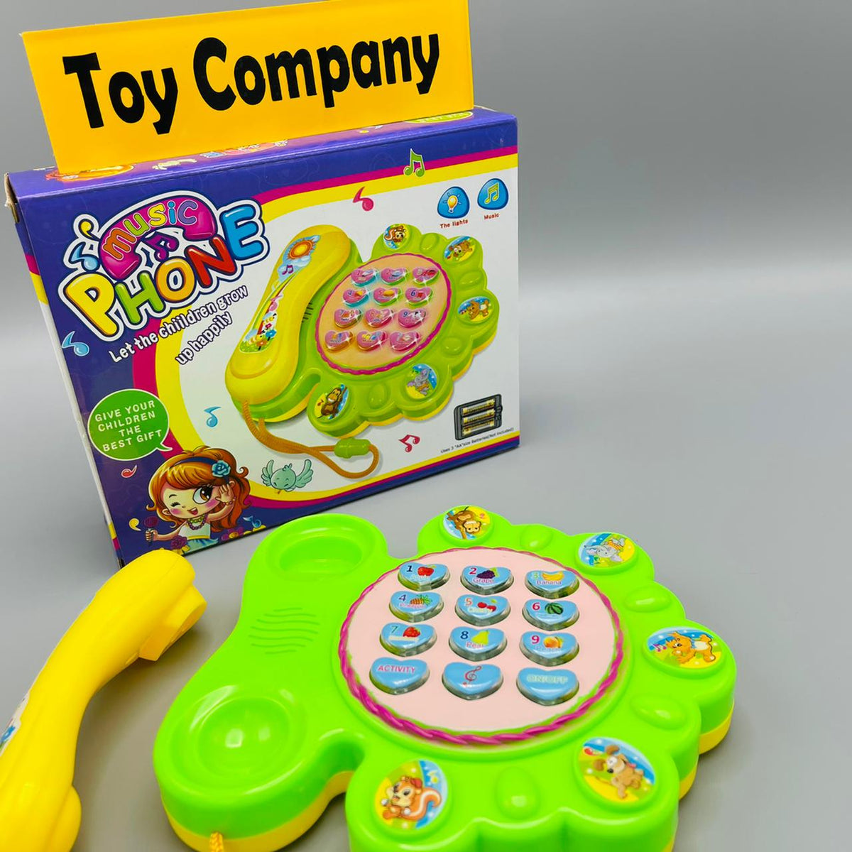 Musical Phone with Lights and Sound
