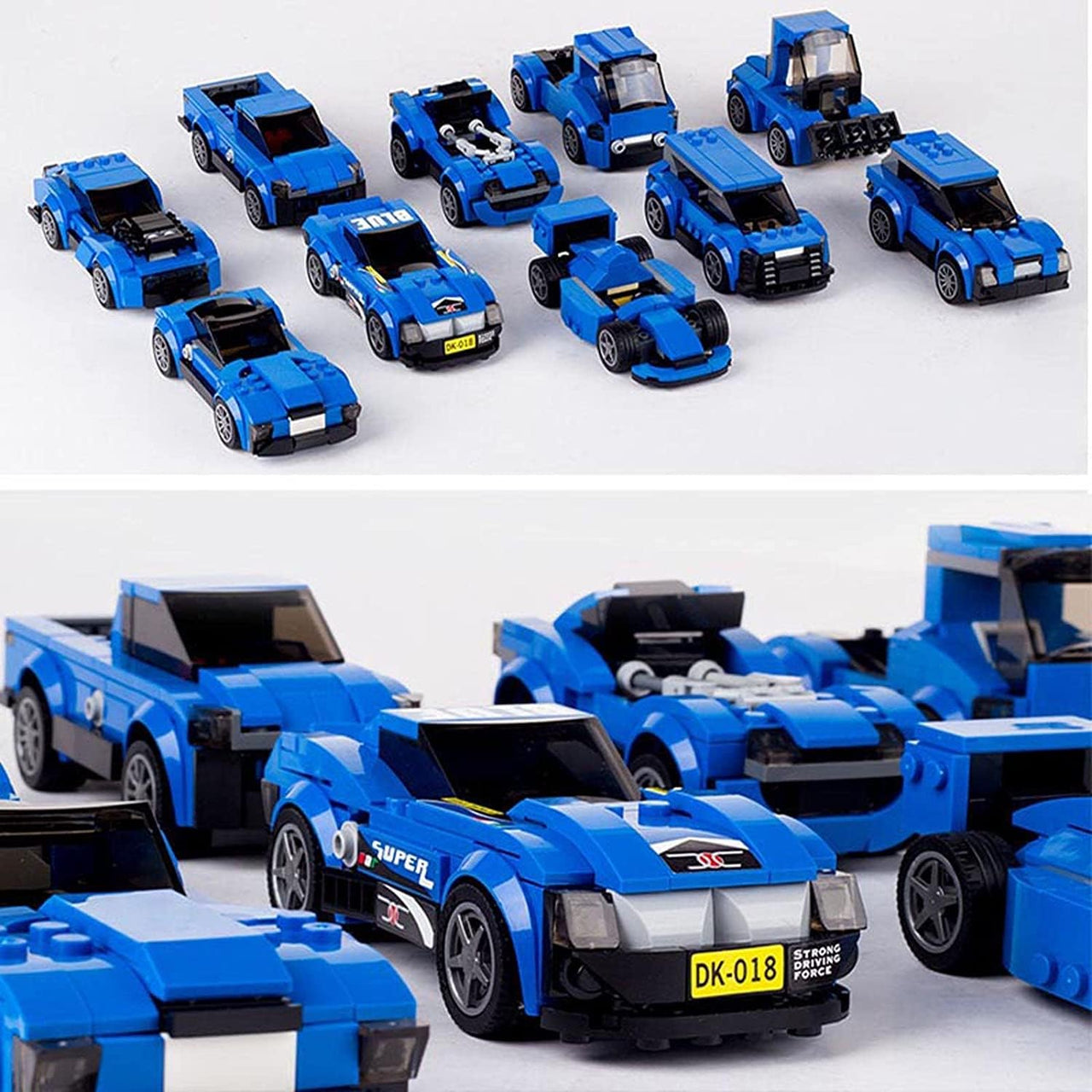 DIY Super Run Finals Model Bricks Set - 208+Pcs