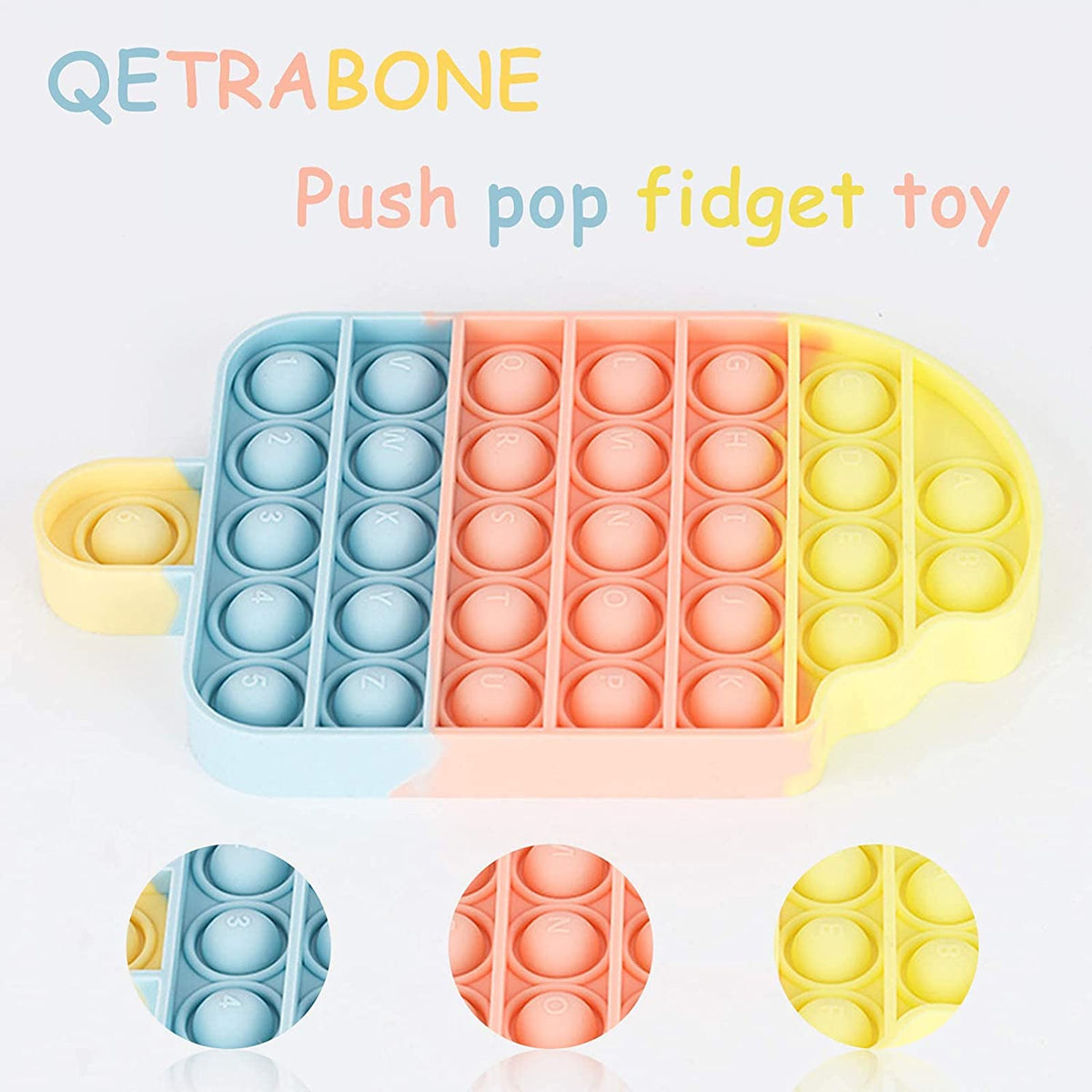 Push Pop It Bubble Fidget - Ice Cream
