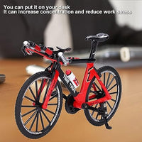 1:8 Diecast Metal Time Trial Racing Bicycle Toy