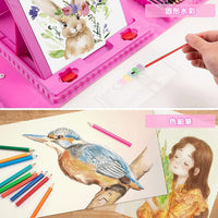 208Pcs Premium Unicorn Kids Super Mega Art Set