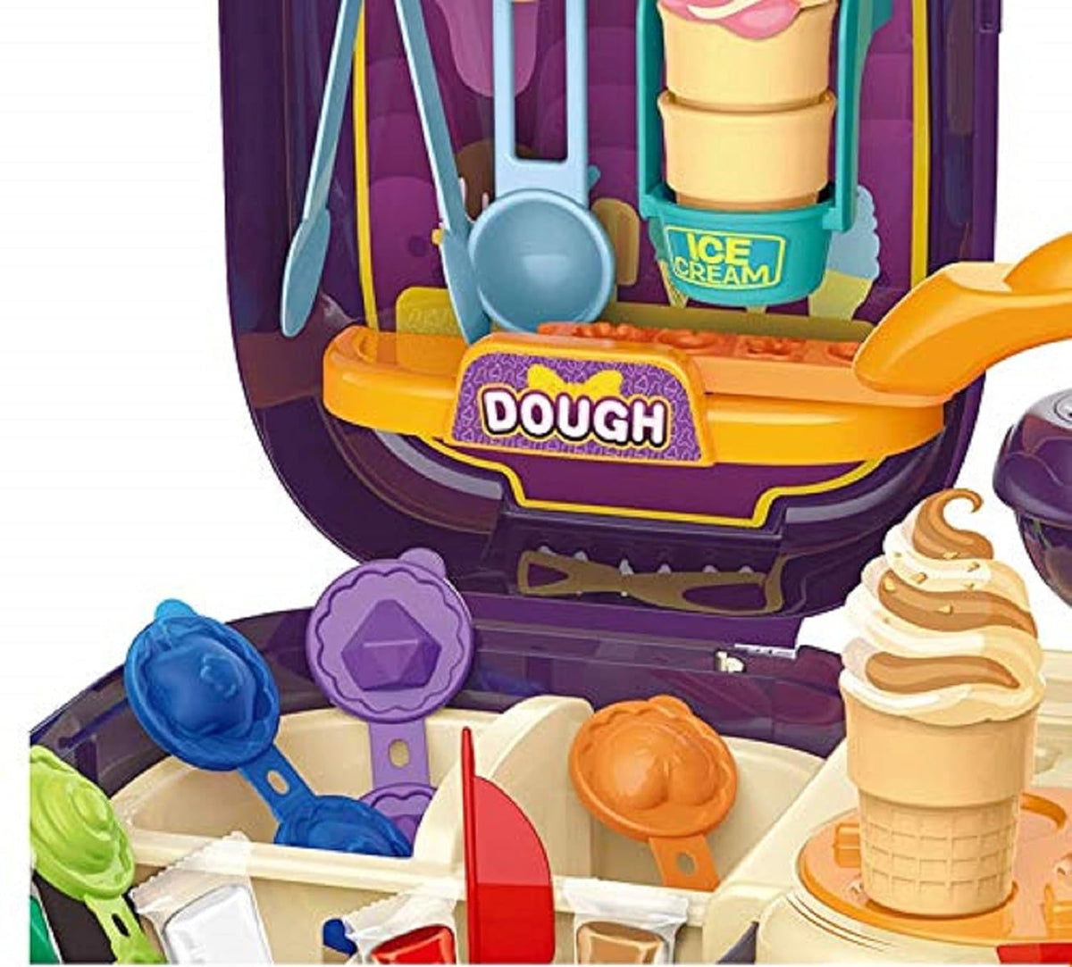 Bowa's Ice-cream Dough Suitcase - DIY Painting Toy Bag