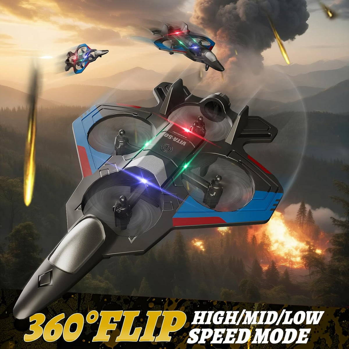 RC ABS VITA-50 Flying Airplane Model