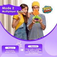 Handheld Quick Push Bubble Balloon Fidget Game