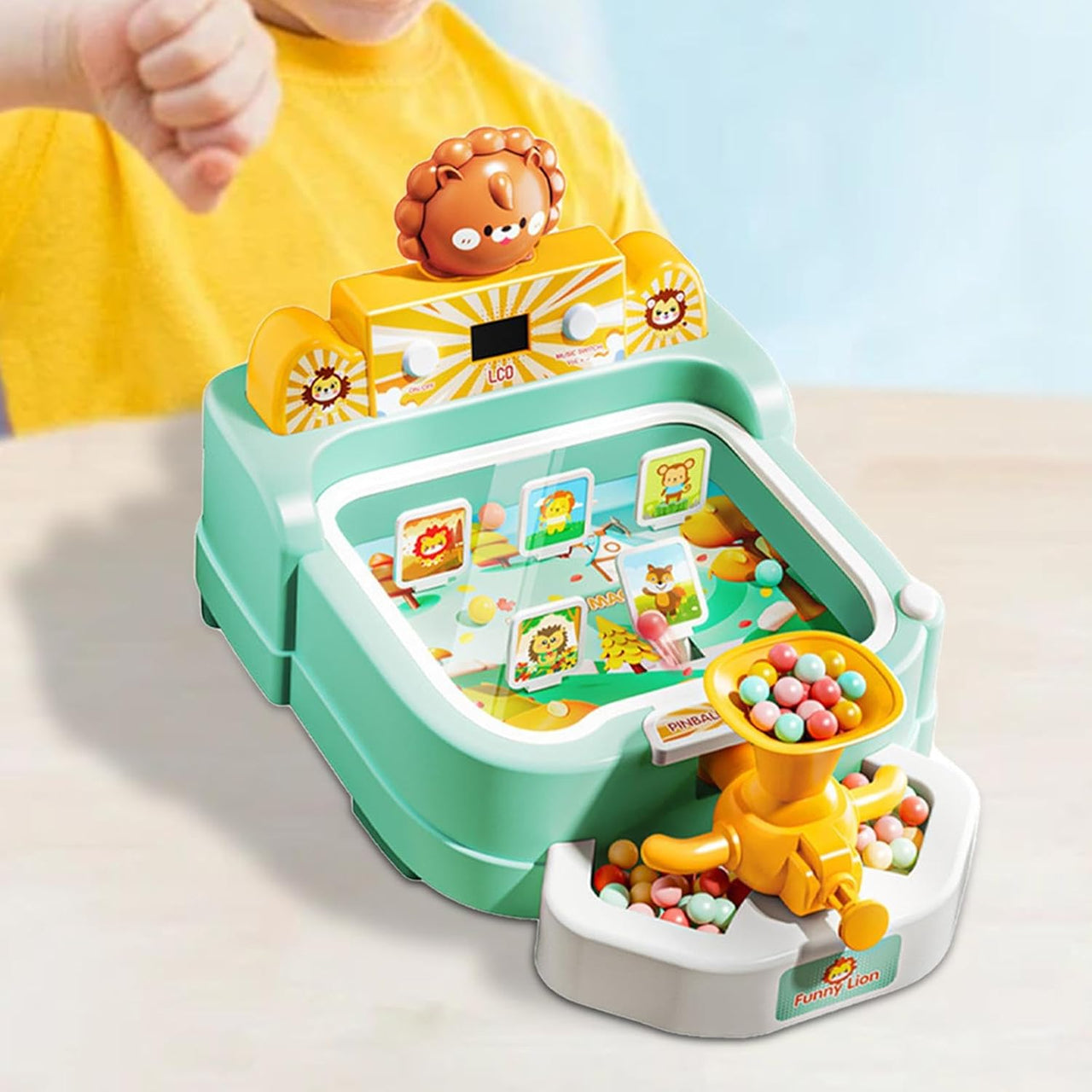 Cartoon Themed Pinball Shooting Machine